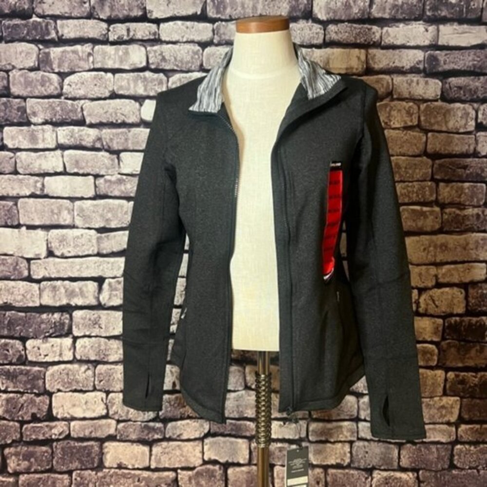 Kirkland Signature Gray & Black Jacket Size M